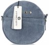 Kožené kabelka listonoška Vittoria Gotti jeans V6008